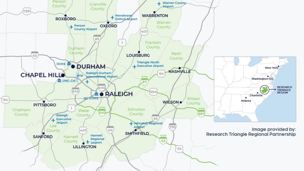 MOSAIC's Triangle Region is On the Rise